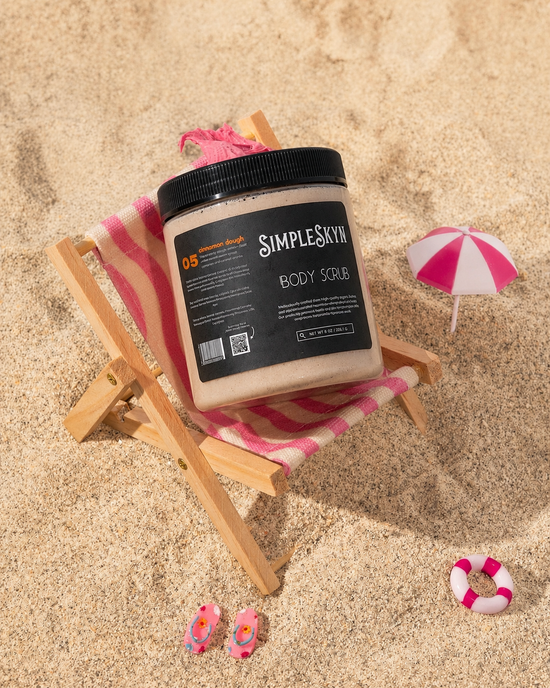 Cinnamon Dough Body Scrub
